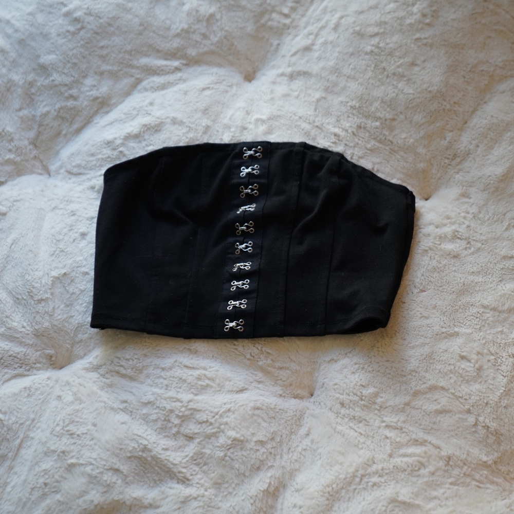 Forever 21 strapless corset style top